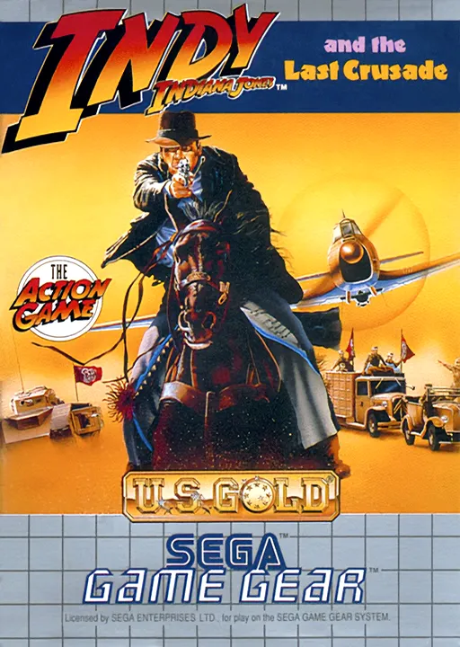 Обложка игры Indiana Jones and the Last Crusade